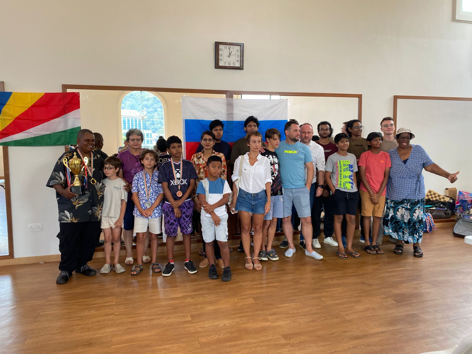 TEAM SEYCHELLES WON THE 1ST SEYCHELLES RUSSIA FRIENDSHIP TOURNAMENT!!